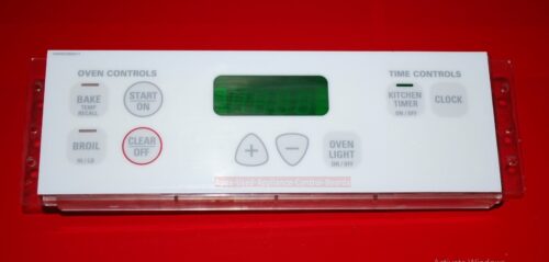 Part # WB27T10604, 191D3776P006 GE Oven Electronic Control Board (used, overlay fair - White)