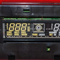 Part # WB27T10405, 164D4779P008 - GE Oven Electronic Control Board (used, no overlay)
