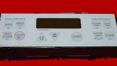Part # WB27T10380 | 191D3159P128 | GE Oven Control Board (overlay fair - White)