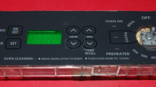 Part # WB27T10231 | 191D2818P003 | GE Oven Control Board (overlay fair - Dark Gray)