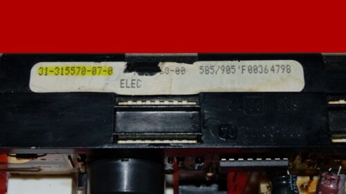 Part # Y0315570 | 31-315570-07-0 | 100-968-00 | Amana Oven Control Board (overlay fair - White)