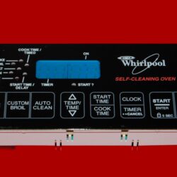 Part # 6610156 | 8053157 | Whirlpool Oven Control Board (overlay fair - Black)