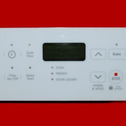Part # 316418312 Kenmore Oven Electronic Control Board And Clock (used, overlay fair)