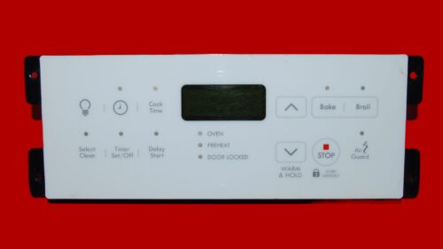 Part # 316418312 Kenmore Oven Electronic Control Board And Clock (used, overlay fair)