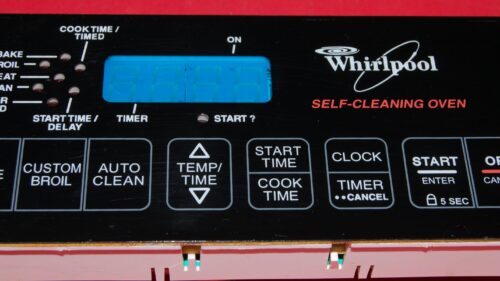 Part # 6610156 | 8053157 | Whirlpool Oven Control Board (overlay fair - Black)
