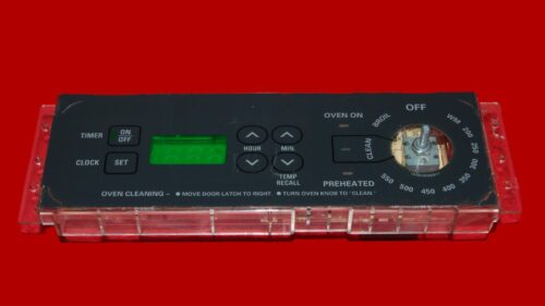 Part # WB27T10231 | 191D2818P003 | GE Oven Control Board (overlay fair - Dark Gray)