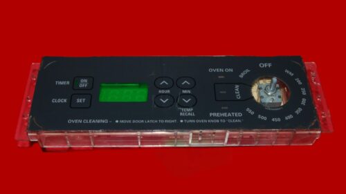Part # WB27T10231 | 191D2818P003 | GE Oven Control Board (overlay fair - Dark Gray)