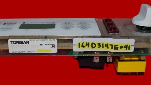 Part # 164D3147G041 | GE Oven Control Board (overlay excellent - White)