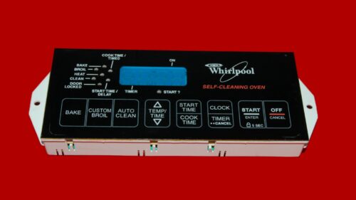 Part # 6610156 | 8053157 | Whirlpool Oven Control Board (overlay fair - Black)