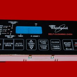 Part # 6610156 | 8053157 | Whirlpool Oven Control Board (overlay fair - Black)