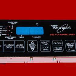 Part # 6610156 | 8053157 | Whirlpool Oven Control Board (overlay fair - Black)