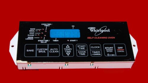 Part # 6610156 | 8053157 | Whirlpool Oven Control Board (overlay fair - Black)