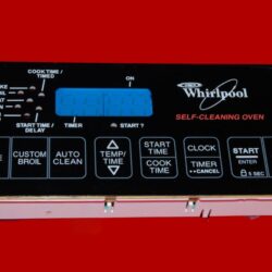 Part # 6610156 | 8053157 | Whirlpool Oven Control Board (overlay fair - Black)