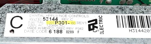 Part # 8507P301-60 | Maytag Oven Control Board (overlay good - Black)