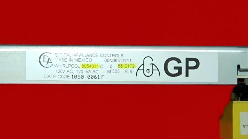Part # 6610172 | 8054011 | Whirlpool Gas Oven Control Board (overlay fair - Black)