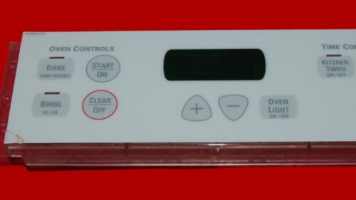 GE Oven Control Board - 191D3776P009 | WB27T10818 (overlay fair - White)