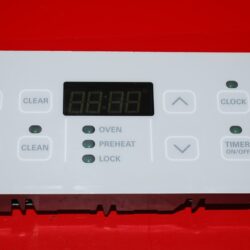 Part # 316101001 Frigidaire Oven Electronic Control Board And Clock (Used, Overlay Fair - Light Gray)