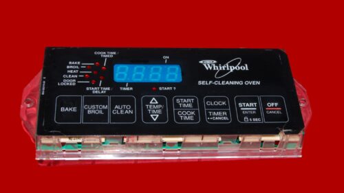 Whirlpool Oven Control Board 6610313 | 8522492 | OEM Used Tested (overlay fair - Black)