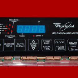 Part # WP6610456 | 6610313 | 8522492 | Whirlpool Oven Control Board (overlay fair - Black)