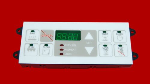 Part # 12001628 | 7601P511-60 | Maytag Oven Control Board (used, overlay fair - White)