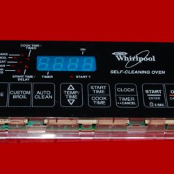 Part # WP6610456 | 6610313 | 8522492 | Whirlpool Oven Control Board (overlay fair - Black)