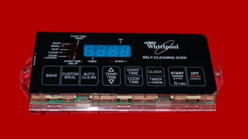 Part # WP6610456 | 6610313 | 8522492 | Whirlpool Oven Control Board (overlay fair - Black)