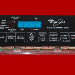 Part # WP6610456 | 6610313 | 8522492 | Whirlpool Oven Control Board (overlay fair - Black)