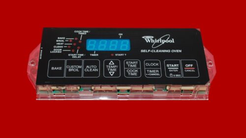 Part # WP6610456 | 6610313 | 8522492 | Whirlpool Oven Control Board (overlay fair - Black)