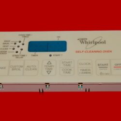 Whirlpool Oven Control Board 6610158 | 8053159 | OEM Used Tested (overlay fair - Almond)