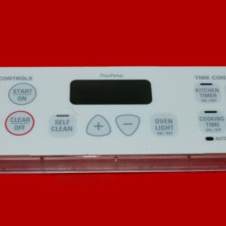 Part # WB27K10206 | 183D9935P006 | GE Oven Control Board (overlay good - White)