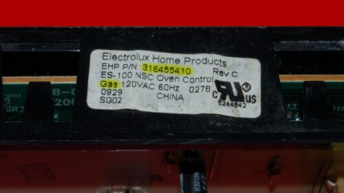 Frigidaire Gas Oven Control Board - 316455410 | 5304518661 (overlay fair - Black)