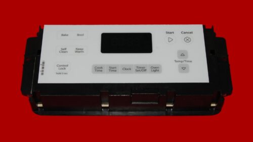 Whirlpool Oven Control Board W10349613 | W10803948 | OEM Used Tested (overlay good - White)
