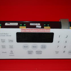 Part # 316418707 Frigidaire Oven Electronic Control Board (used, overlay fair)