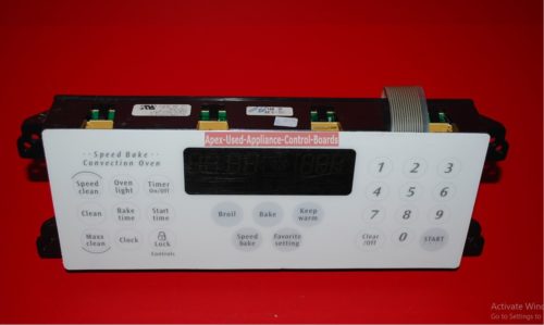 Part # 316418707 Frigidaire Oven Electronic Control Board (used, overlay fair)