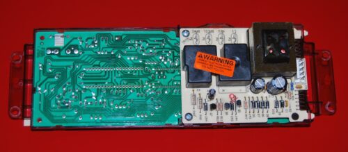 Part # 31771301 Amana Oven Electronic Control Board And Clock (used, overlay good - Almond)