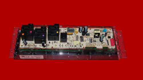 GE Oven Control Board WB27T10817 | 191D3776P008 | OEM Used Tested (overlay good - Black)