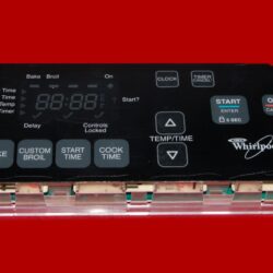 Part # WP6610464 | 6610464 | 9761127 | Whirlpool Oven Control Board (overlay fair - Black)