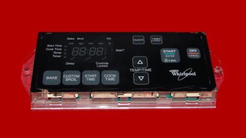 Part # WP6610464 | 6610464 | 9761127 | Whirlpool Oven Control Board (overlay fair - Black)