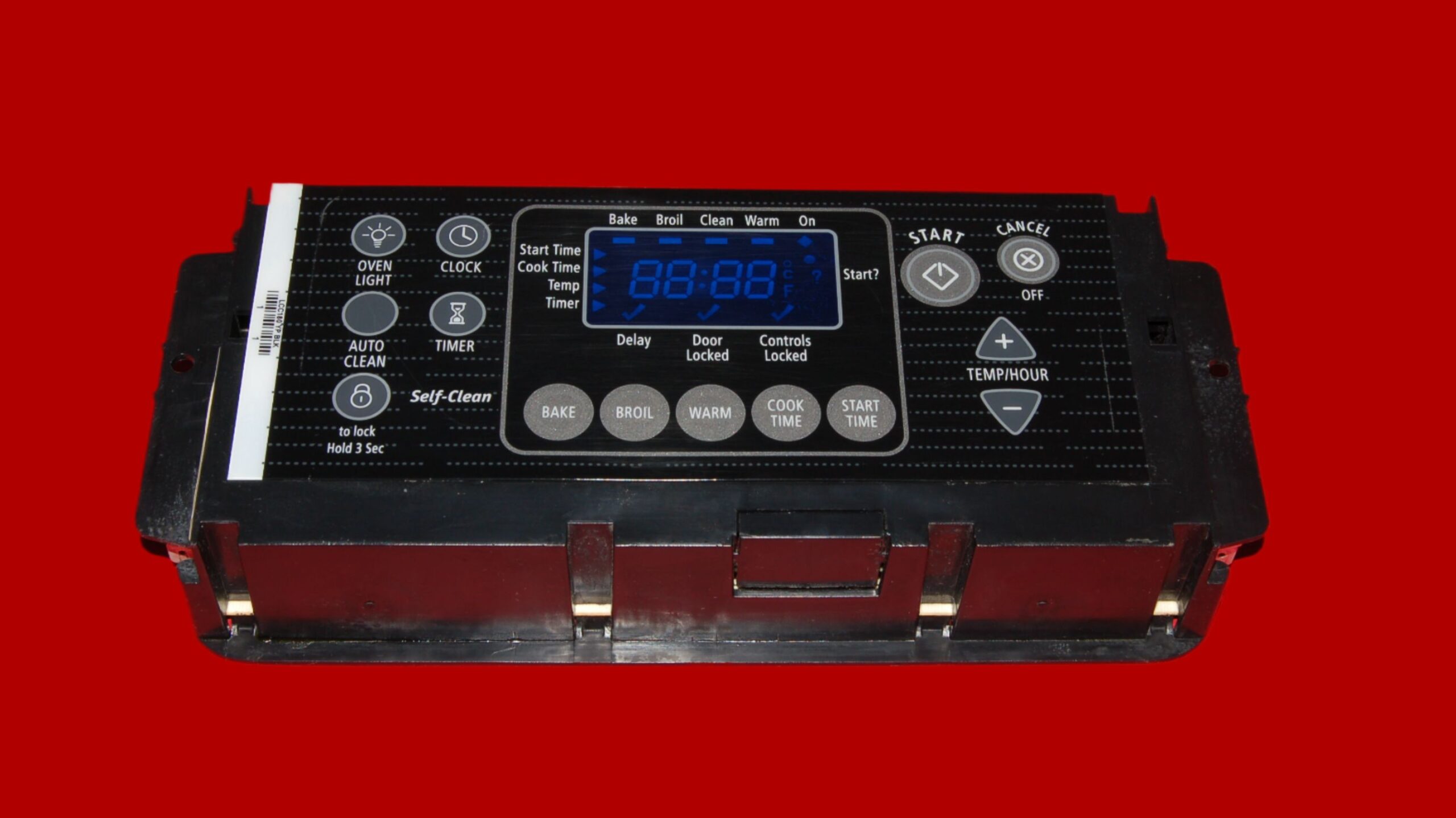 Whirlpool Oven Control Board | W10840298 | W10108100 | OEM Used Tested (overlay fair - Black)