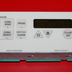 Part # WB27X5557, WB27X5583 GE Electronic Control Board and Keypad