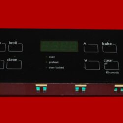 Part # 5304511908 | 316557114 | Frigidaire Oven Control Board (overlay fair - Black)
