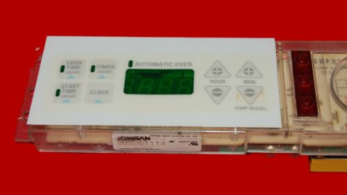 GE Oven Control Board 164D3147G019 | WB2X8298 | OEM Used Tested (overlay fair - Yellow)