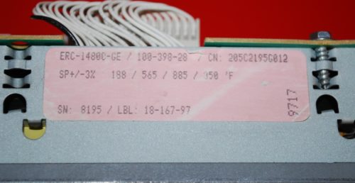 Part # WB27X5557, WB27X5583 GE Electronic Control Board and Keypad