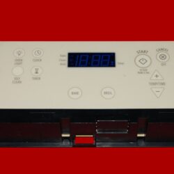Estate Oven Control Board W10173539 | WPW10173539 | OEM Used Tested (overlay good - Bisque)