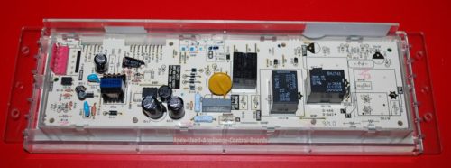 Part # 183D9934P002, WB27K10210 GE Oven Electronic Control Board (used, overlay very good)
