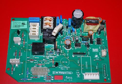 Part # W10317076, WPW10677146 - Whirlpool Refrigerator Electronic Control Board (used)