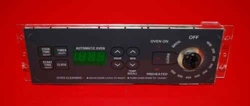 Part # WB27T10101, 164D3762P001 GE Oven Electronic Control Board (used, overlay good)