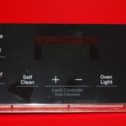 Part # 164D8450G154, WB27X26542 - GE Oven Electronic Control Board (used, overlay good)