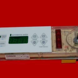 Part # 164D3147G007 GE Oven Control Board (overlay fair - White)