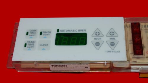 Part # 164D3147G007 GE Oven Control Board (overlay fair - White)